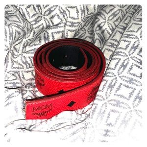 Red MCM belt